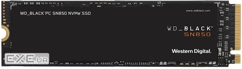 SSD WD Black SN850X 1TB M.2 PCIe (WDS100T2X0E)