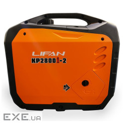 Генератор бензин інверторний LIFAN LF2800I-2, однофазний 220V, 50Hz, IP23, 2.2-2,4KW, мідна обмотка, ,