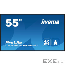 54.6" 16:9 IPS РК дісплей, 3840х2160, 24/7, 800 кд /м2, ОС Android 11, 2xHDMI 2.0/1x (LH5565UHSB-B1)