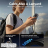 Батарея універсальна Vention 20000 mAh 45W Mini with Built-in USB-C Cable Gray (FHGH0)