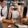 Батарея універсальна Vention 20000 mAh 45W Mini with Built-in USB-C Cable Gray (FHGH0)