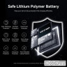 Батарея універсальна Vention 20000 mAh 45W Mini with Built-in USB-C Cable Gray (FHGH0)