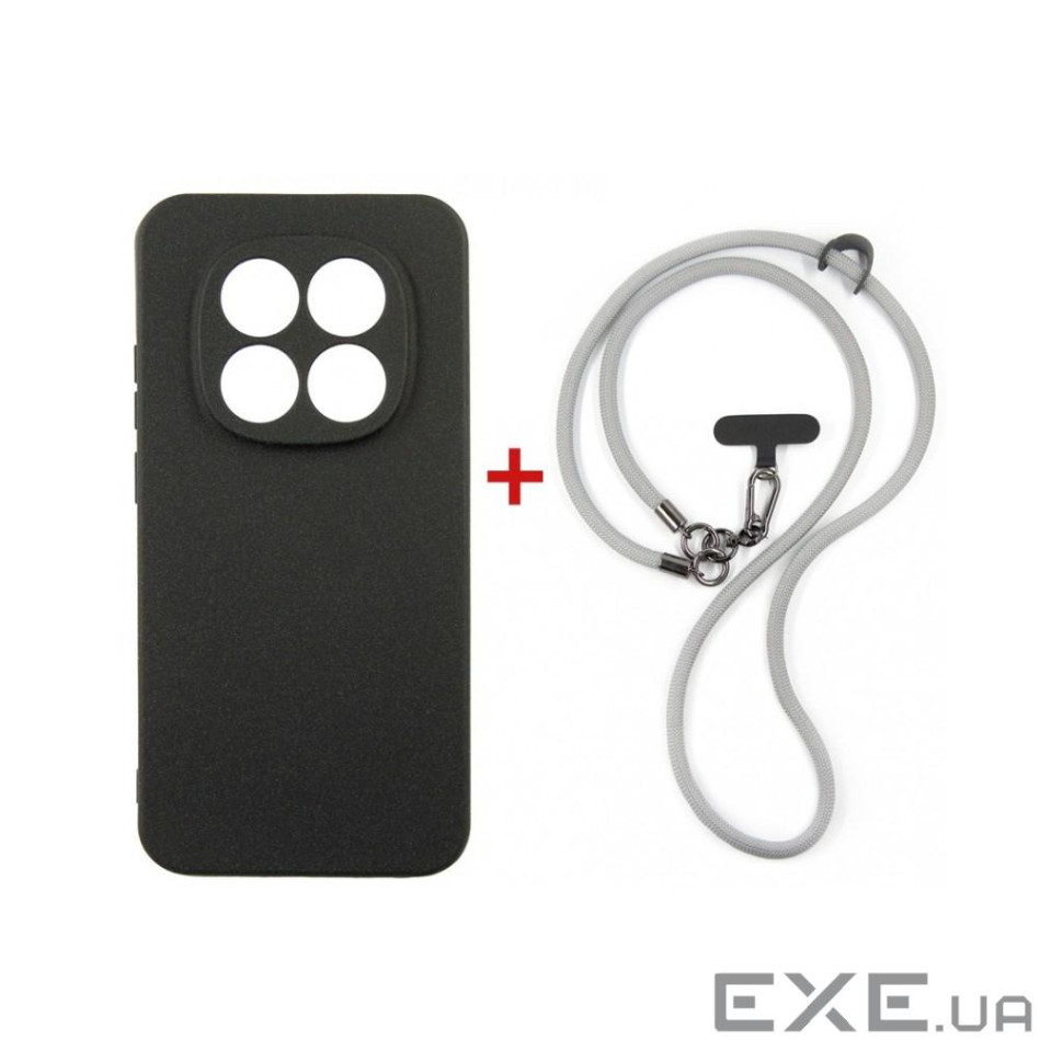 Чохол до мобільного телефона Dengos Case + Cross-body Strap Xiaomi Redmi Note 15 Pro (DG-KM-CCRB-37)