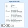 Зарядний пристрій Vention 1xUSB-C PD30W + 1xUSB QC3.0 30W GaN white (FEQW0-EU)