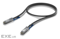 Ubiquiti Direct Attach Copper Cable QSFP28 100Gbps 0.5m UACC-DAC-QSFP28-0.5M UACC-DAC-QSFP28-0.5M: Q