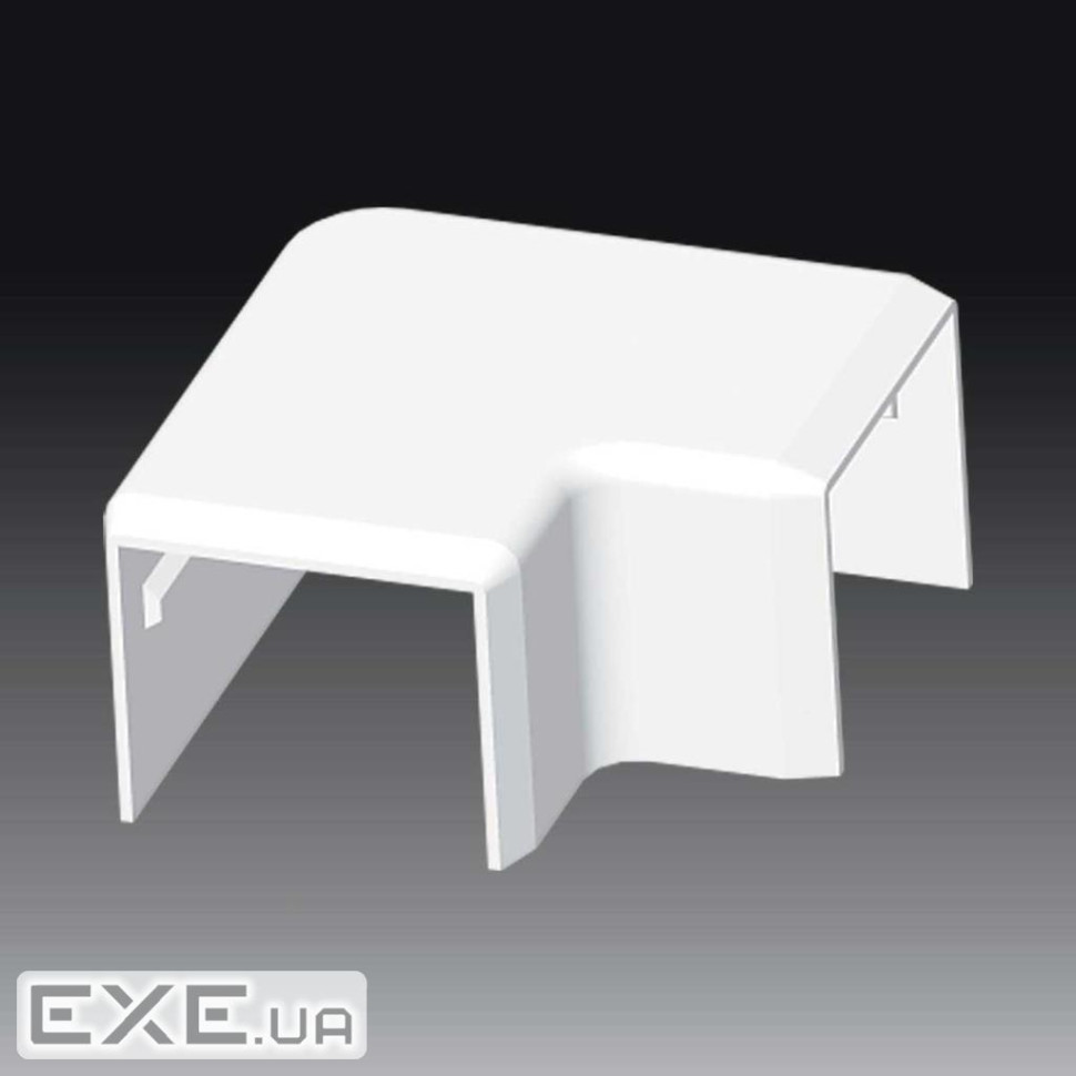 Кут прямий для LHD 30x25 , Серія LH, ПВХ (8933_HB)