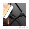 Дата кабель USB 2.0 AM to Micro 5P 3.0m 2A X20 black HOCO (6957531068945)