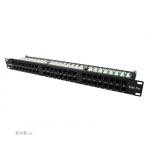 Патч-панель Cor-X 19” 1U 48 портов RJ45 Cat 5E (4467)