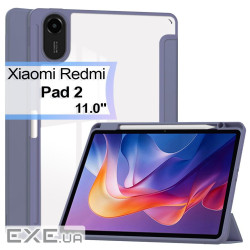 Чохол до планшета BeCover Soft Edge TPU Xiaomi Redmi Pad 2 11.0" Purple (713663)