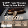 Кабель Vention USB Type-C - USB Type-C (M/M), 60W, 3A, 2 м, Copper (TRDJH)