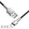 Дата кабель USB 3.1 AM to USB-C 2.0m 6.0A 66W Cafule Series Metal White Baseus (CAKF000202)