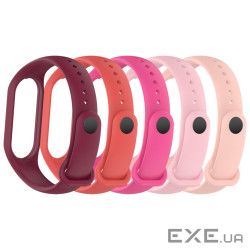 Ремінець до фітнес браслета Armorstandart комплект 5шт Xiaomi Mi Band 7/6/5 New Style Pin (ARM75066)