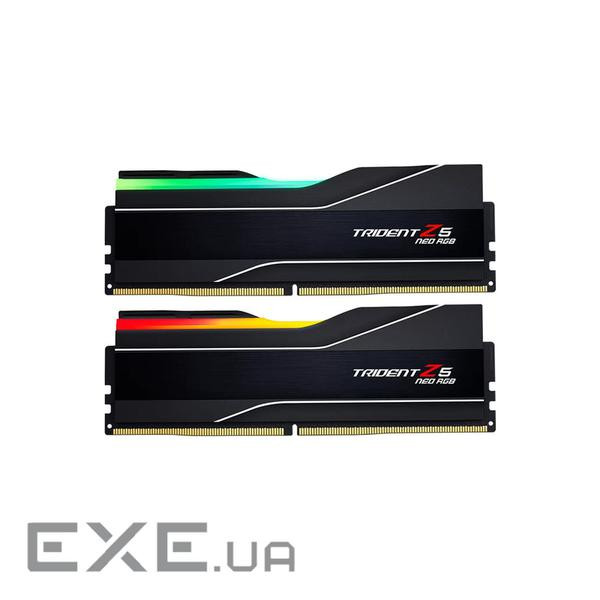 Модуль пам'яті G.SKILL Trident Z5 Neo RGB DDR5 6000MHz 32GB Kit 2x16GB (F5-6000J3636F16GX2-TZ5NR)