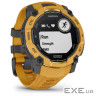 Смарт-годинник Garmin Instinct 3, 50mm, Solar, Sunburst/Gray, Sunburst/Gray Band, GPS (010-02935-02)