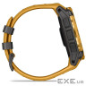 Смарт-годинник Garmin Instinct 3, 50mm, Solar, Sunburst/Gray, Sunburst/Gray Band, GPS (010-02935-02)