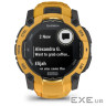 Смарт-годинник Garmin Instinct 3, 50mm, Solar, Sunburst/Gray, Sunburst/Gray Band, GPS (010-02935-02)
