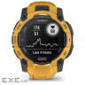 Смарт-годинник Garmin Instinct 3, 50mm, Solar, Sunburst/Gray, Sunburst/Gray Band, GPS (010-02935-02)