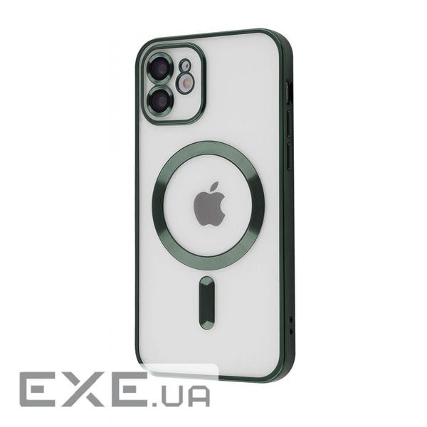 Чохол Metal Matte Case with Magnetic Ring iPhone 12 Pro Max dark green (54520 dark green)