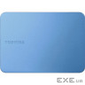 Toshiba External Hard Drive Canvio Flex (2.5 " 2TB, USB3.2 Gen 1, Metallic Blue) (HDTX220EPCAA)