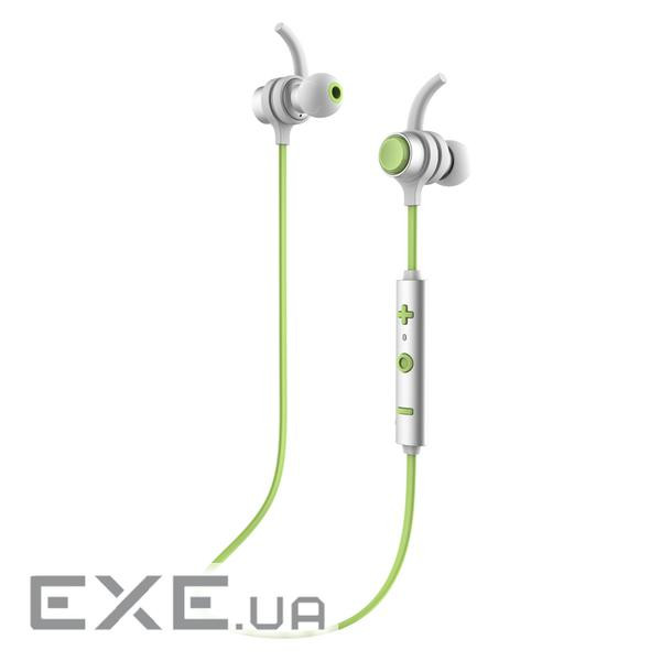 Безпровідні навушники Baseus B16 Comma Silver/Green (NGB16-06)
