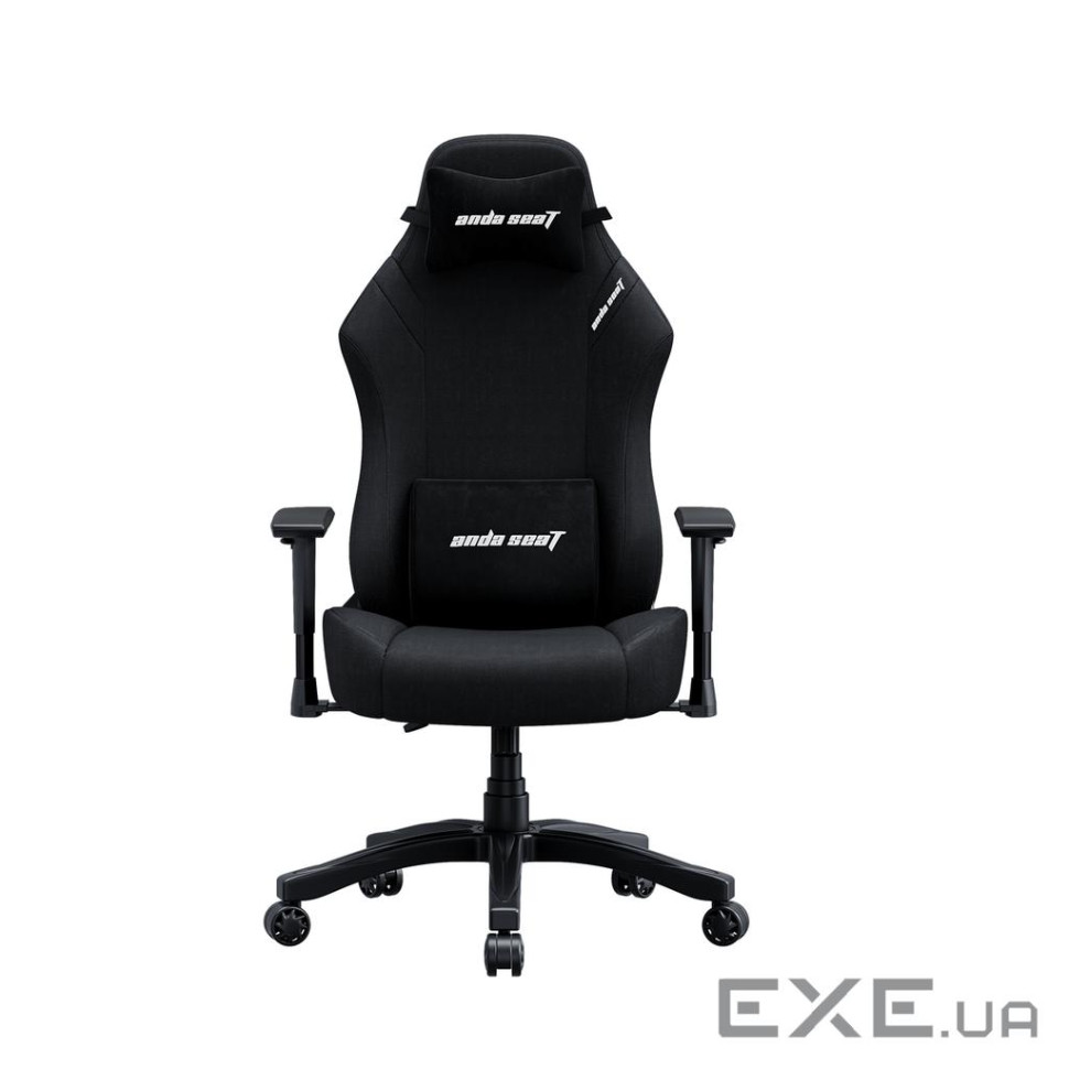 Крісло ігрове Anda Seat Fabric Luna Pro Size L Black (AD18T-44-B-F)
