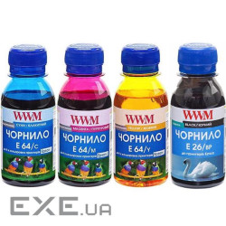 Чорнило WWM Epson L605/L4150/L1455, 4х100г BP/C/M/Y (E26/64SET4-2)