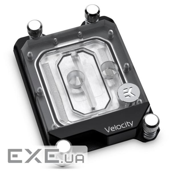 Водоблок Ekwb EK-Quantum Velocity sTR4 D-RGB - Nickel + Plexi (3831109810286)