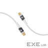 Дата кабель USB-C to USB-C 1.2m Promate (lucidline-cc120.white)