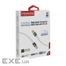 Дата кабель USB-C to USB-C 1.2m Promate (lucidline-cc120.white)