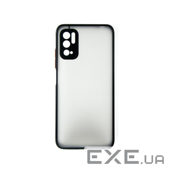 Чохол до мобільного телефона Dengos Matte POCO M3 Pro (black) (DG-TPU-MATT-77)