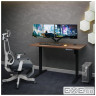 Комп"ютерний стіл Mealux PowerDesk Energy Walnut з електрорегулюванням вис (EVO-201 Energy Walnut/B)
