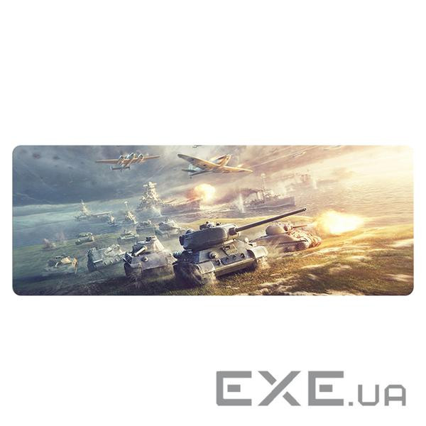 Коврик 300*700 тканинний World of Tanks-61, товщина 2 мм , OEM (WTPCT61)