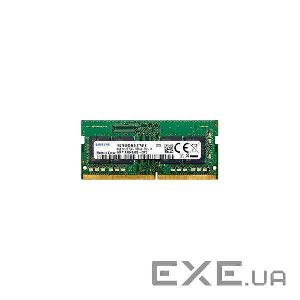 Модуль пам'яті SAMSUNG SO-DIMM DDR4 3200MHz 8GB (M471A1G44CB0-CWE)