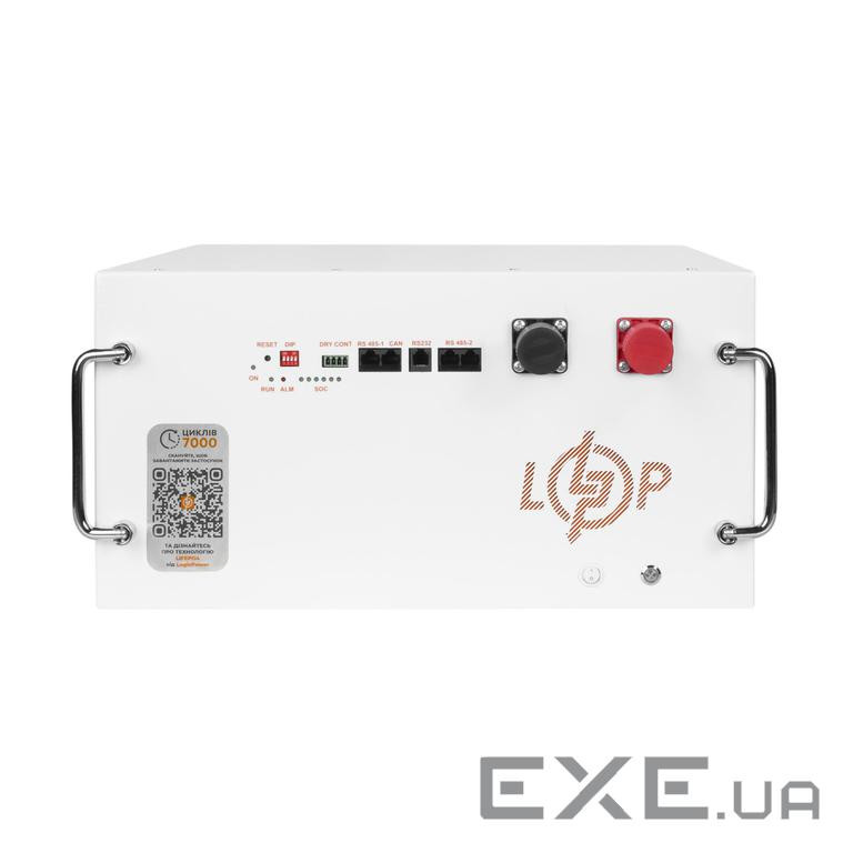 Аккумулятор LP LiFePO4 51,2V - 280 Ah (14336Wh) (BMS JK 200A/100А) RM RS485/CAN WH (38142)