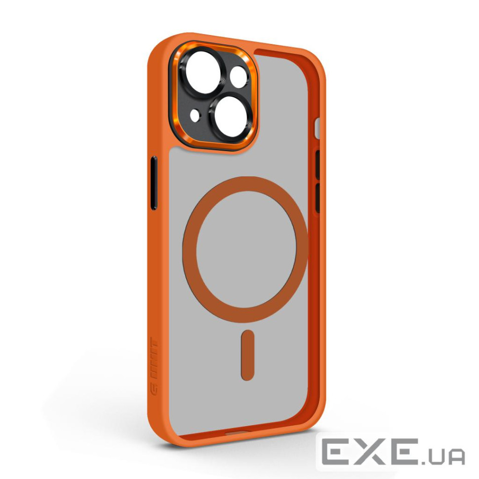 Чохол до мобільного телефона Armorstandart Unit MagSafe SE Apple iPhone 13 Orange Black (ARM75377)
