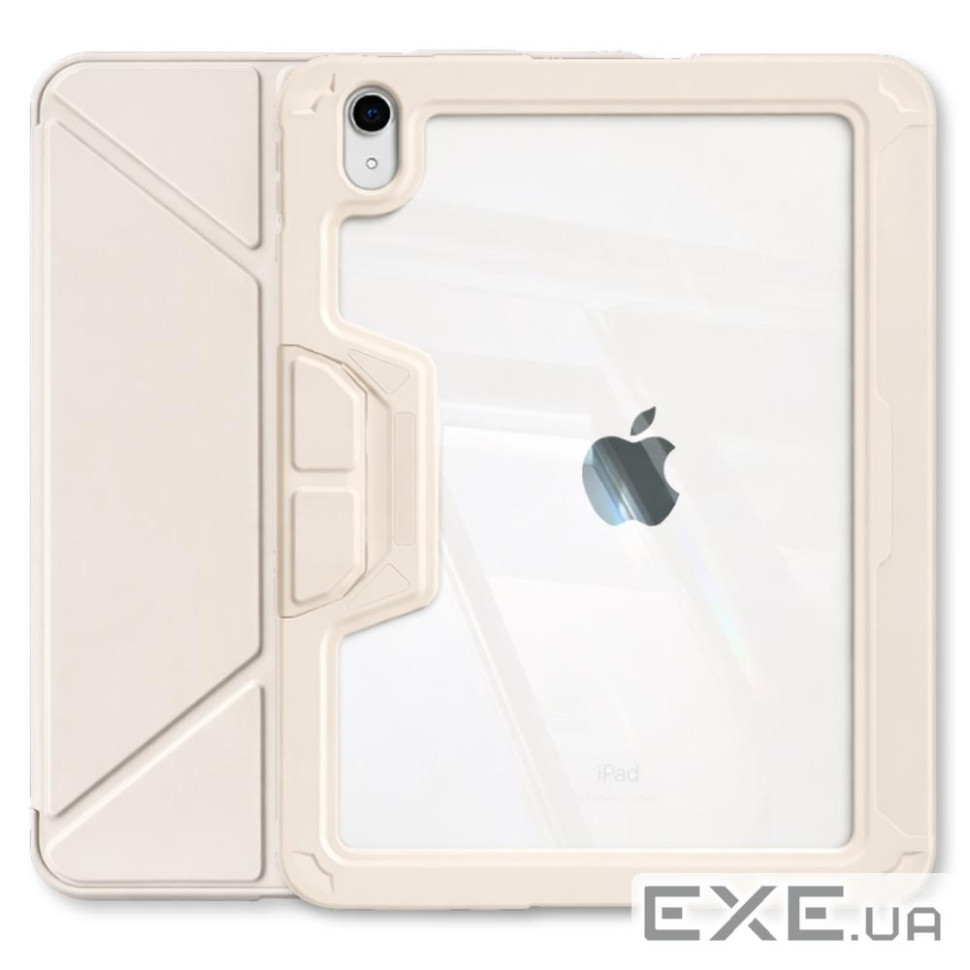 Чехол-книжка BeCover Rugged Origami Transparent с креплением Apple Pencil для Apple iPad 10 (714970)