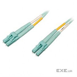 10Gb/100Gb Duplex Multimode 50/125 OM4 LSZH Fiber Patch Cable (LC/LC) - Aqua, 5M (16 (N820-05M-OM4)