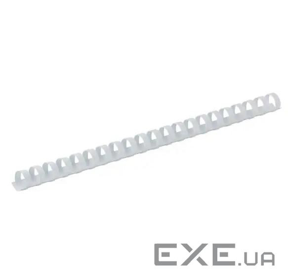 Пружина для палітурки Agent пл. 38мм (50 шт.) біла (1338710)