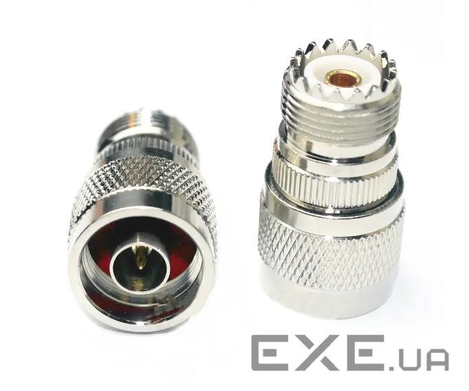 Перехідник N Тype Male - UHF Female (N Тype тато, штекер-UHF мама, гніздо) ціна за 1 шт (YT42315)