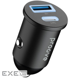 АЗУ Proove Tiny Power 30W (Type-C + USB) black (ACTP30111201)