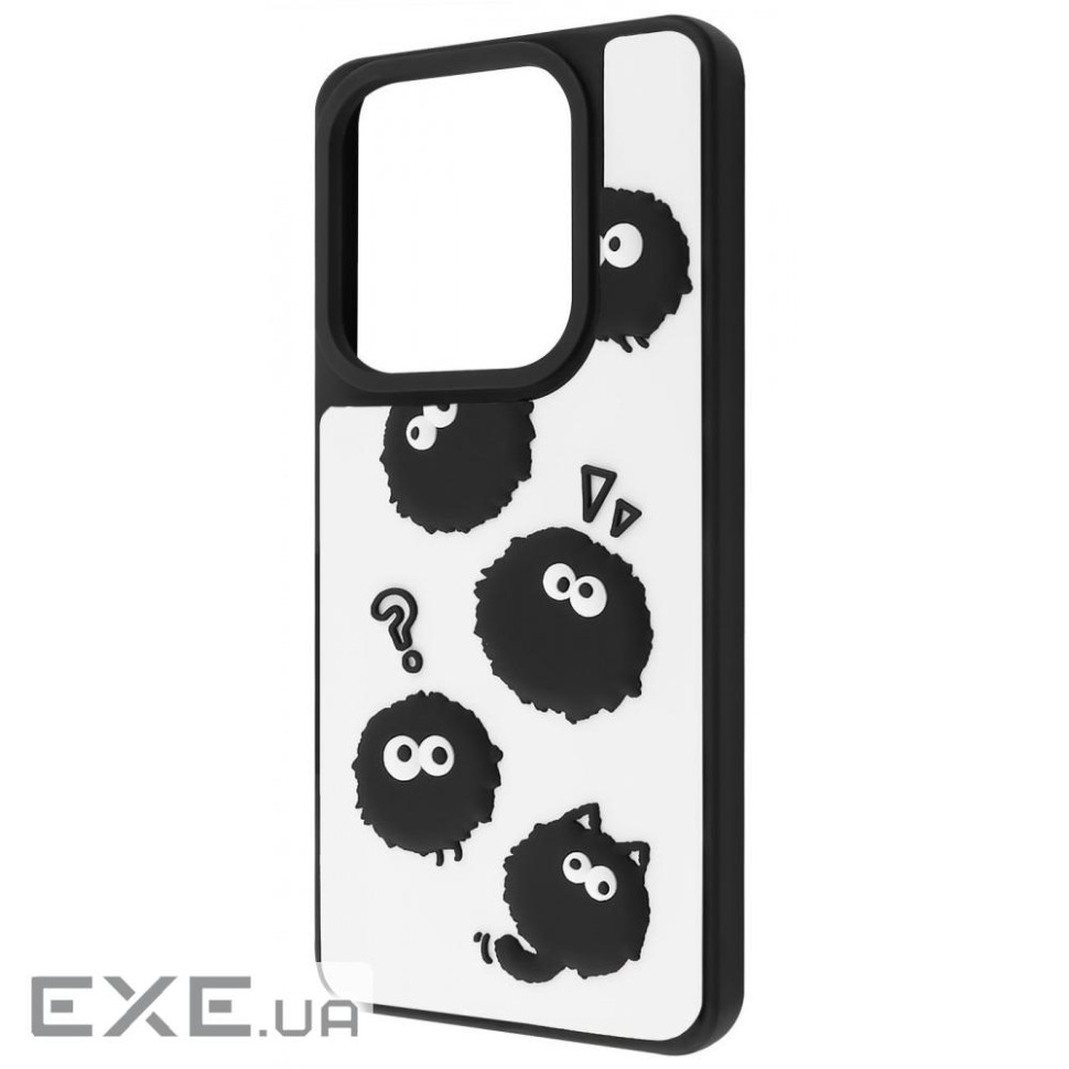 Чехол WAVE Doodle Case Xiaomi Redmi Note 14 4G (Global) black fluffy (64138 black fluffy)