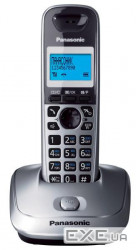 Радіотелефон Panasonic DECT KX-TG2511UAM Metallic