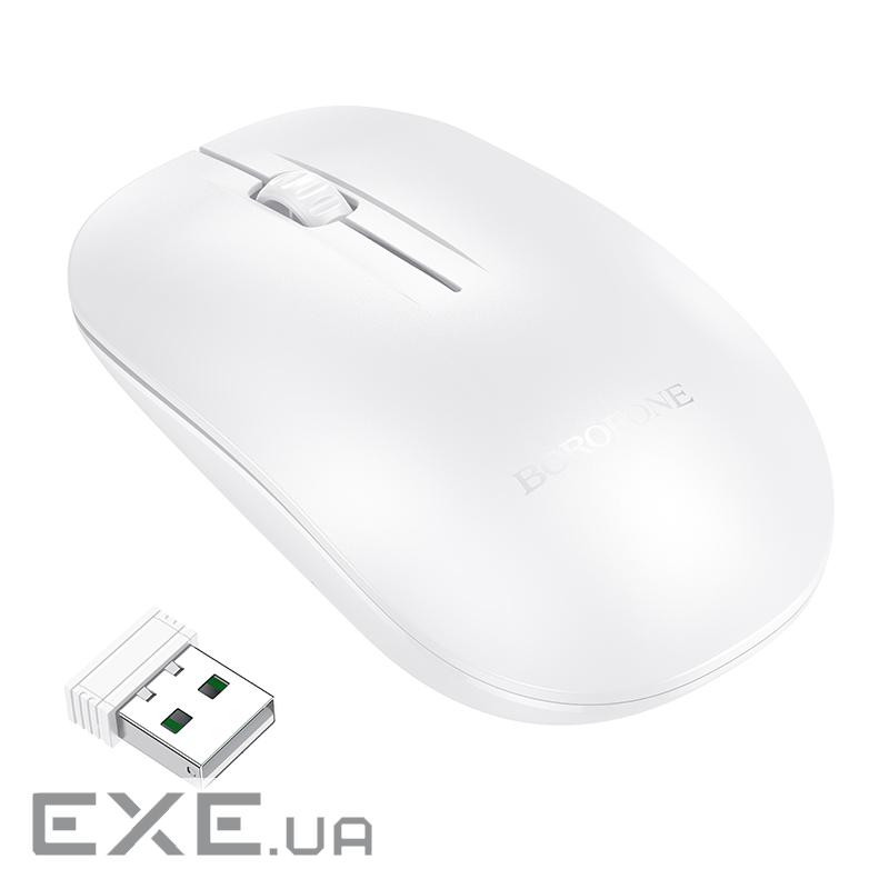 Миша BOROFONE BG14 Planet White (6941991113383)