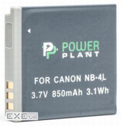 Акумулятор до фото / відео PowerPlant Canon NB-4L (DV00DV1006) (PowerPlant DV00DV1006)