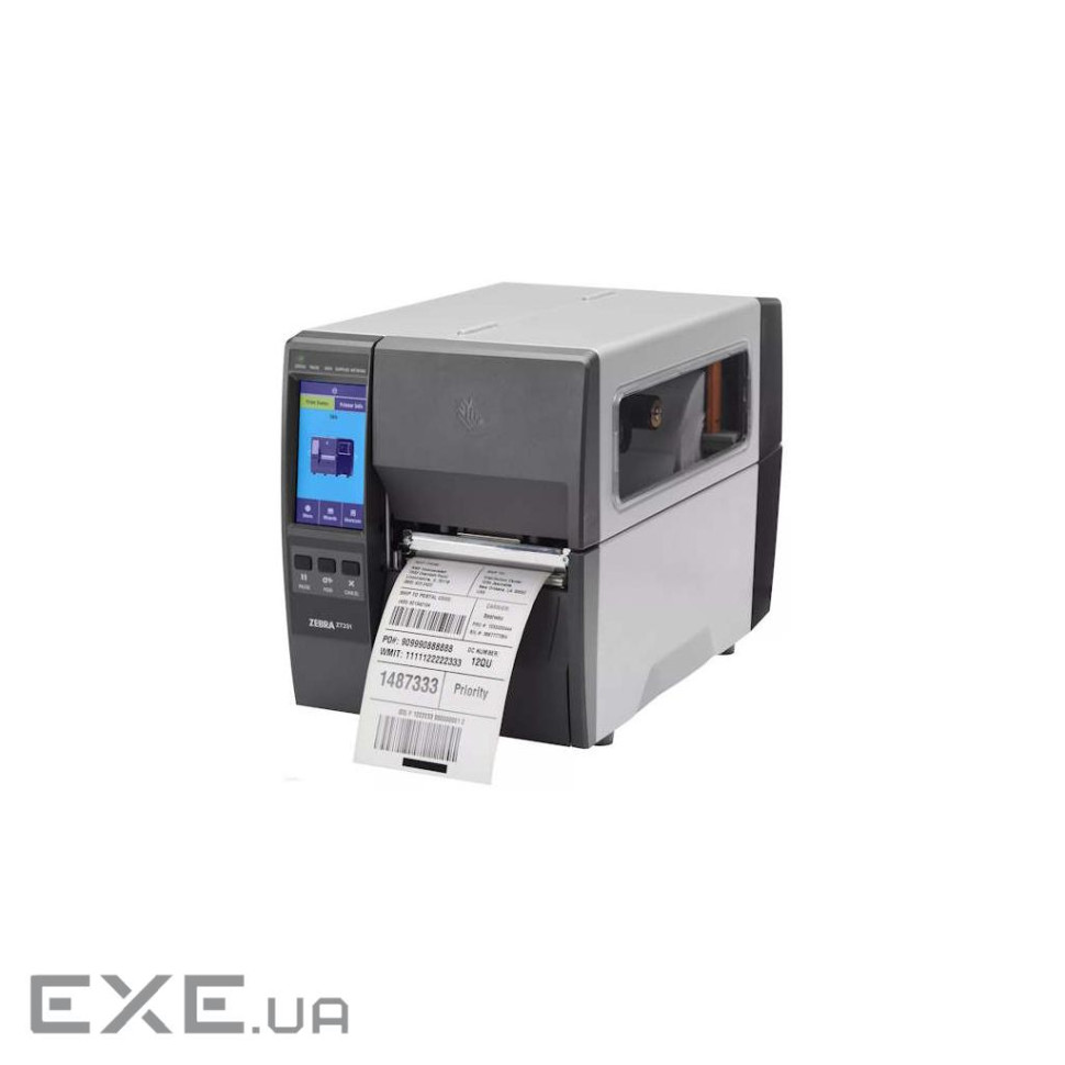 Принтер етикеток Zebra ZT231 USB, Ethernet, RS232, USB Host (ZT23142-T09000FZ)