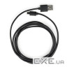 Дата кабель USB 2.0 AM to Micro 5P PVC 1.8m black Vinga (VCPDCM1.8BK)