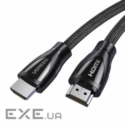 Кабель UGREEN HD140 8K HDMI 2.1 Cable Braided 3m (Чорний ) (UGR-80404)
