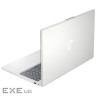 Ноутбук HP 15-fd1008ua 15.6 FHD IPS AG, Intel 5-120U, 16GB, F512GB, UMA, DOS, сріблястий (DV5F7EA)
