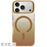 Чохол до мобільного телефона BeCover FIBRA Shock-Proof MagSafe Apple iPhone 17 Pro Gold (715463)