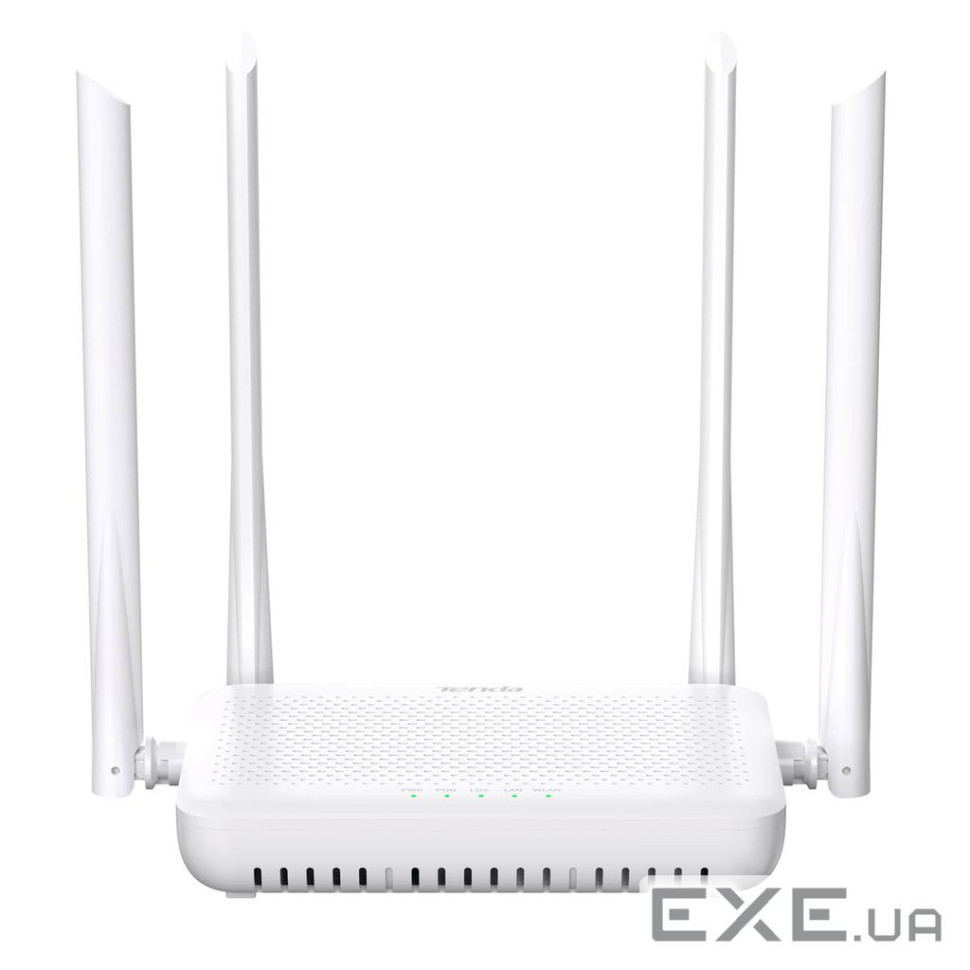Оптический абонентский терминал ONU Wi-Fi AC1200 xPON ONU Tenda HG10C (4xGE LAN, 1xSC/UPC, 4*5dBi, x